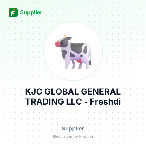 KJC GLOBAL GENERAL TRADING LLC – summary card, no photo uploaded yet