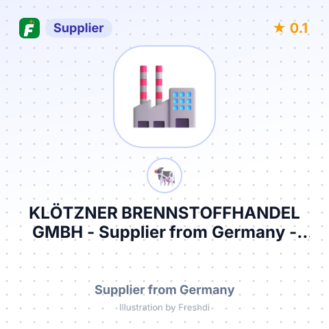 KLÖTZNER BRENNSTOFFHANDEL GMBH – summary card, no photo uploaded yet