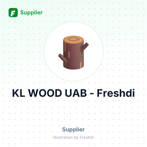 KL WOOD UAB – summary card, no photo uploaded yet