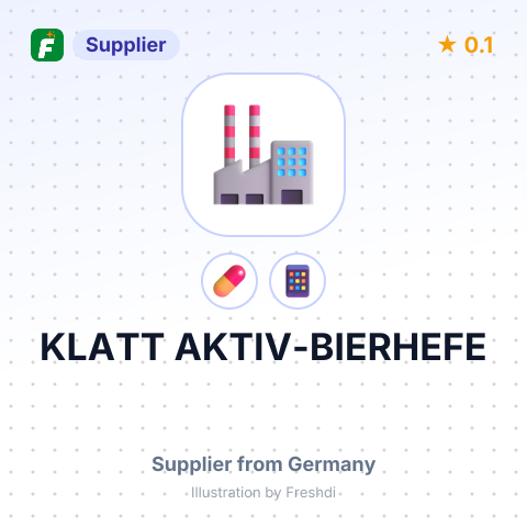 KLATT AKTIV-BIERHEFE – summary card, no photo uploaded yet