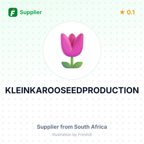 KLEINKAROOSEEDPRODUCTION – summary card, no photo uploaded yet