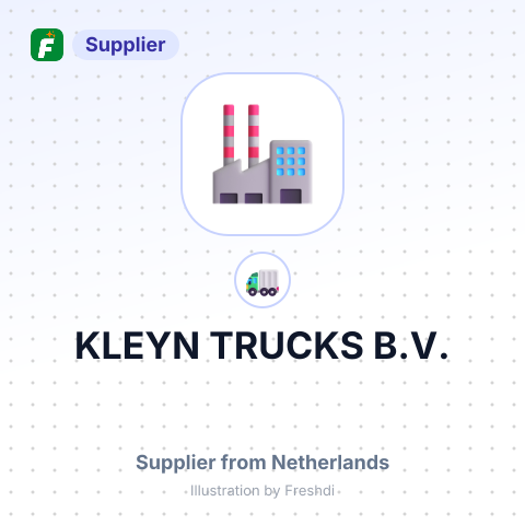 KLEYN TRUCKS B.V. – summary card, no photo uploaded yet