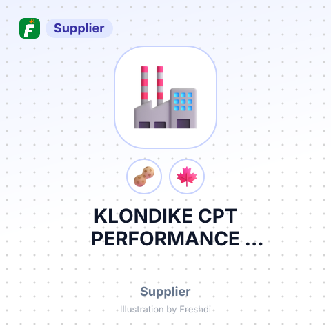 KLONDIKE CPT PERFORMANCE AMERICANFOODS – summary card, no photo uploaded yet