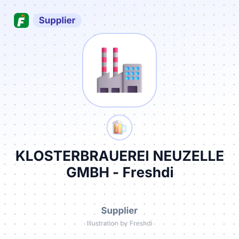 KLOSTERBRAUEREI NEUZELLE GMBH – summary card, no photo uploaded yet