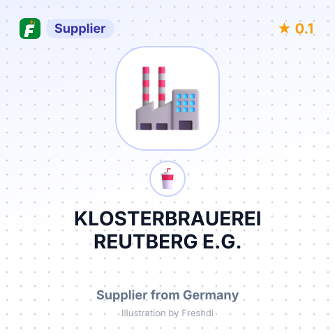 KLOSTERBRAUEREI REUTBERG E.G. – summary card, no photo uploaded yet
