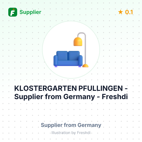 KLOSTERGARTEN PFULLINGEN – summary card, no photo uploaded yet