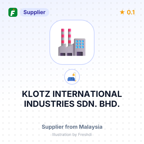 KLOTZ INTERNATIONAL INDUSTRIES SDN. BHD. – summary card, no photo uploaded yet
