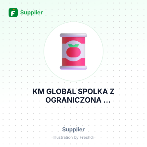 KM GLOBAL SPOLKA Z OGRANICZONA ODPOWEIDZIALNOSCIA – summary card, no photo uploaded yet