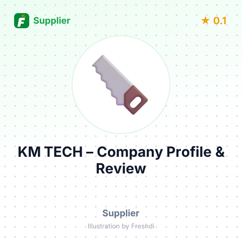 KM TECH – summary card, no photo uploaded yet