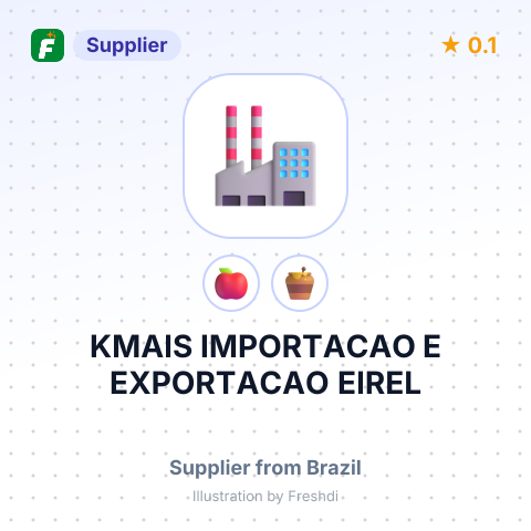 KMAIS IMPORTACAO E EXPORTACAO EIREL – summary card, no photo uploaded yet