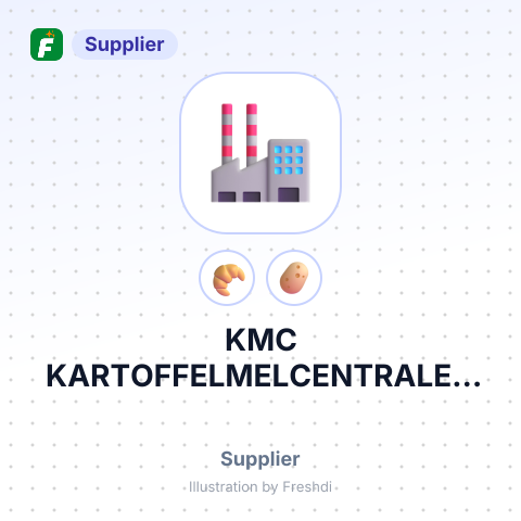 KMC KARTOFFELMELCENTRALEN AMBA HE – summary card, no photo uploaded yet