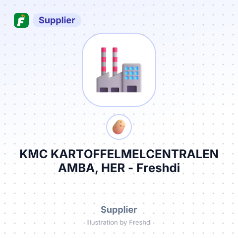 KMC KARTOFFELMELCENTRALEN AMBA, HER – summary card, no photo uploaded yet