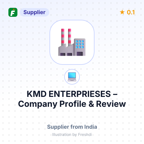 KMD ENTERPRIESES – summary card, no photo uploaded yet