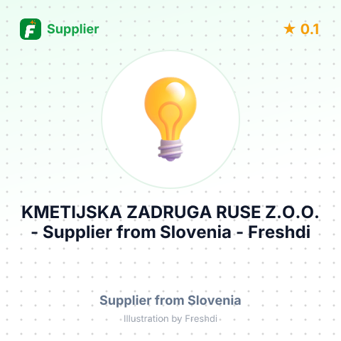 KMETIJSKA ZADRUGA RUSE Z.O.O. – summary card, no photo uploaded yet