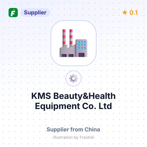KMS Beauty&Health Equipment Co.,Ltd – summary card, no photo uploaded yet