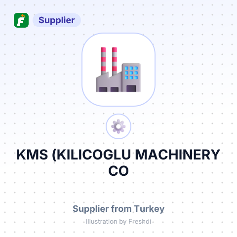 KMS (KILICOGLU MACHINERY CO – summary card, no photo uploaded yet