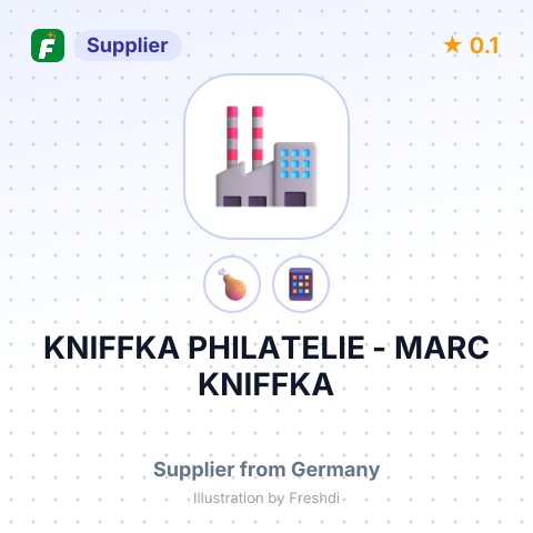 KNIFFKA PHILATELIE - MARC KNIFFKA – summary card, no photo uploaded yet