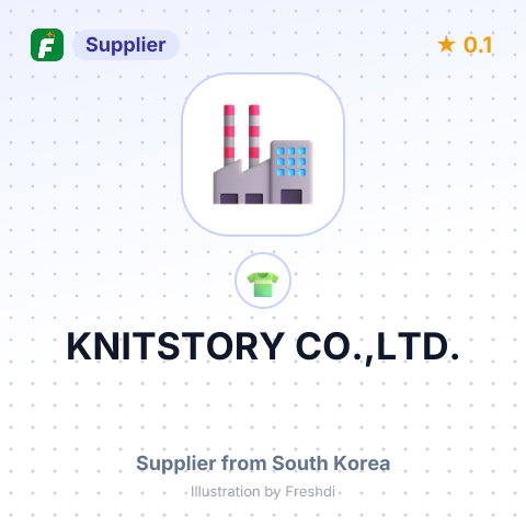 KNITSTORY CO.,LTD. – summary card, no photo uploaded yet