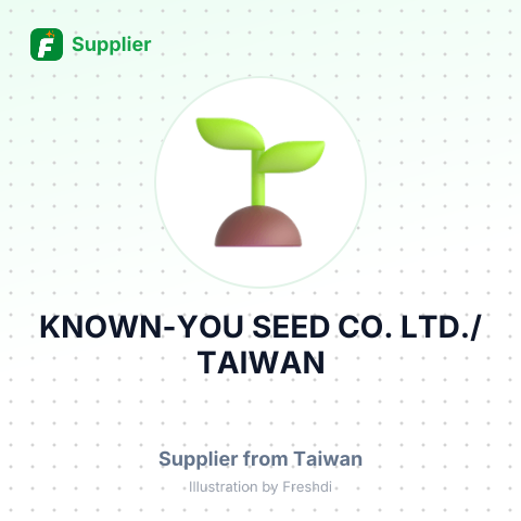 KNOWN-YOU SEED CO. LTD./ TAIWAN – summary card, no photo uploaded yet