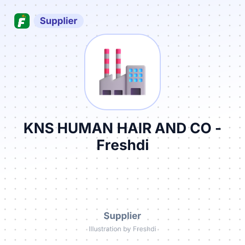 KNS HUMAN HAIR AND CO – summary card, no photo uploaded yet