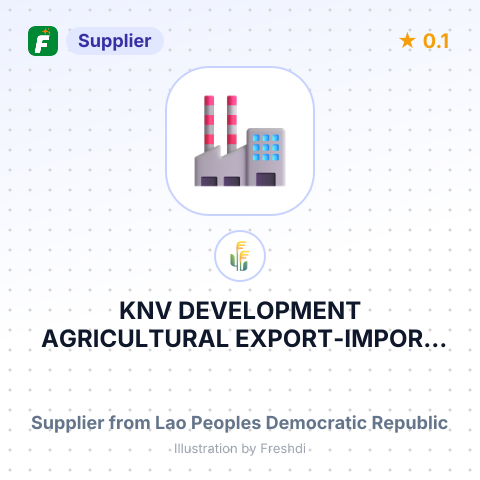 KNV DEVELOPMENT AGRICULTURAL EXPORT-IMPORT CO., LTD. – summary card, no photo uploaded yet