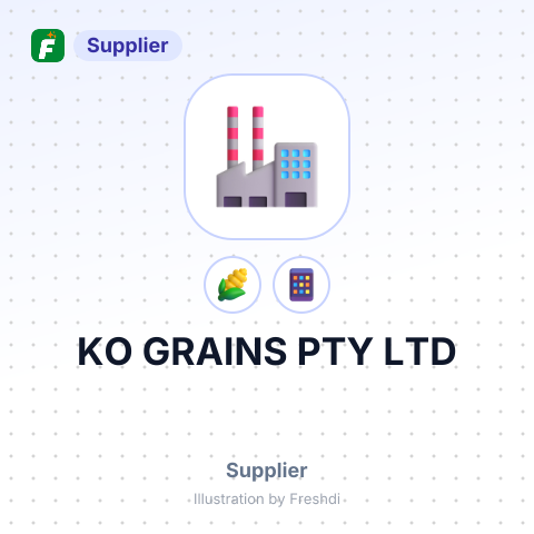 KO GRAINS PTY LTD – summary card, no photo uploaded yet