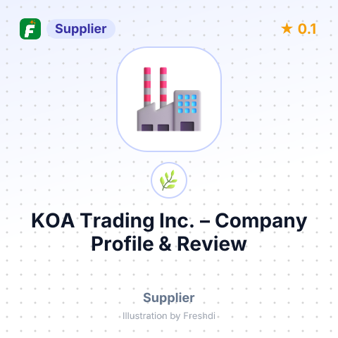 KOA Trading Inc., – summary card, no photo uploaded yet