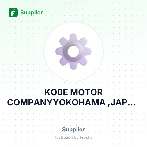 KOBE MOTOR COMPANYYOKOHAMA ,JAPAN – summary card, no photo uploaded yet