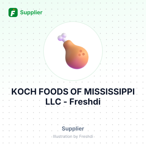 KOCH FOODS OF MISSISSIPPI LLC – summary card, no photo uploaded yet