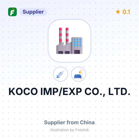 KOCO IMP/EXP CO., LTD. – summary card, no photo uploaded yet