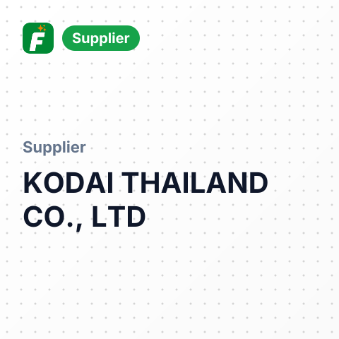 KODAI THAILAND CO., LTD – summary card, no photo uploaded yet