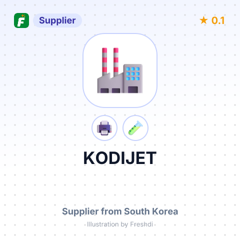 KODIJET – summary card, no photo uploaded yet