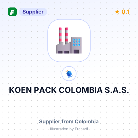 KOEN PACK COLOMBIA S.A.S. – summary card, no photo uploaded yet