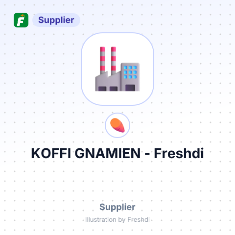 KOFFI GNAMIEN – summary card, no photo uploaded yet