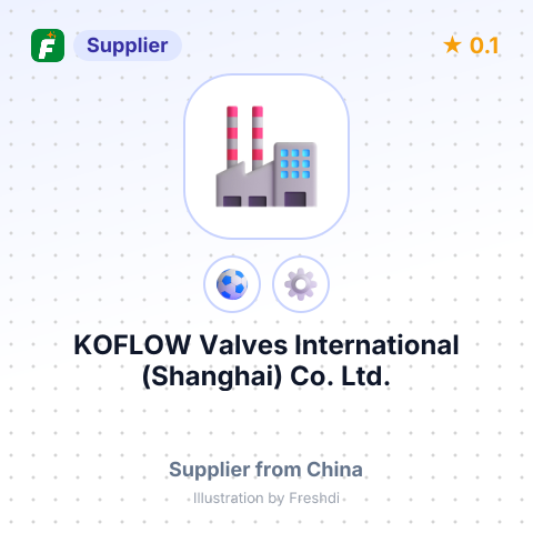 KOFLOW Valves International (Shanghai) Co., Ltd. – summary card, no photo uploaded yet
