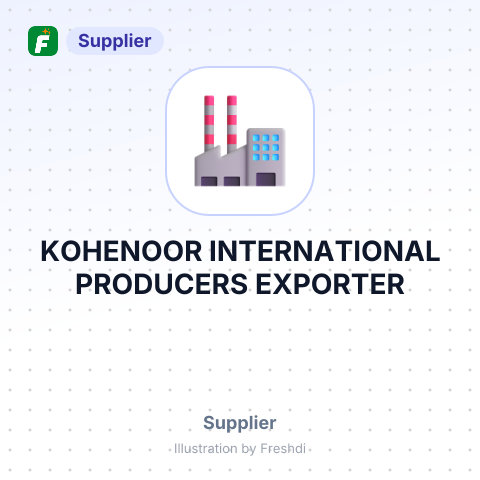 KOHENOOR INTERNATIONAL PRODUCERS EXPORTER – summary card, no photo uploaded yet