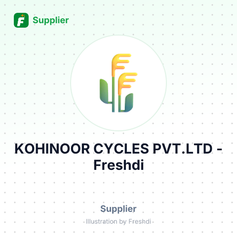 KOHINOOR CYCLES PVT.LTD – summary card, no photo uploaded yet