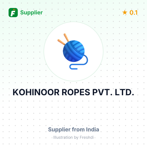 KOHINOOR ROPES PVT. LTD. – summary card, no photo uploaded yet