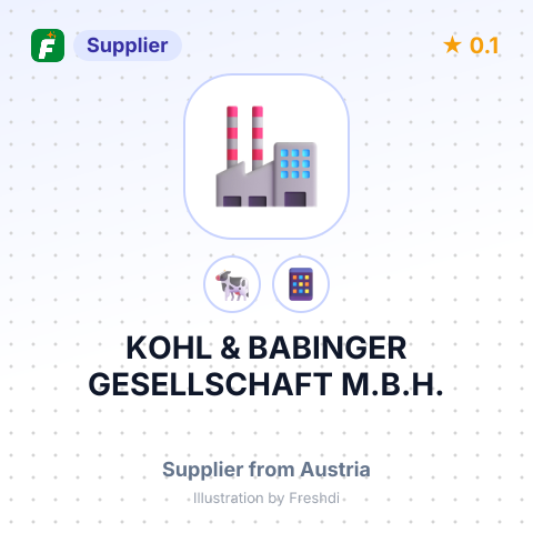 KOHL & BABINGER GESELLSCHAFT M.B.H. – summary card, no photo uploaded yet
