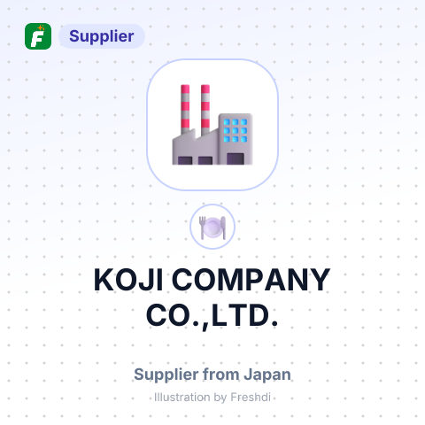 KOJI COMPANY CO.,LTD. – summary card, no photo uploaded yet