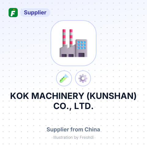 KOK MACHINERY (KUNSHAN) CO., LTD. – summary card, no photo uploaded yet