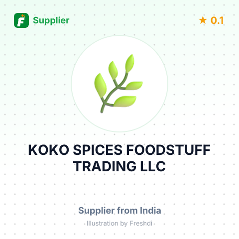 KOKO SPICES FOODSTUFF TRADING LLC – summary card, no photo uploaded yet