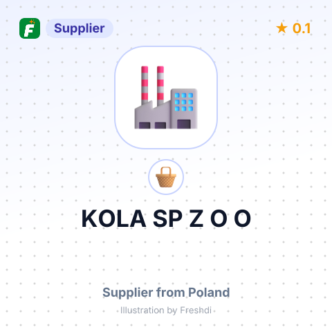 KOLA SP Z O O – summary card, no photo uploaded yet