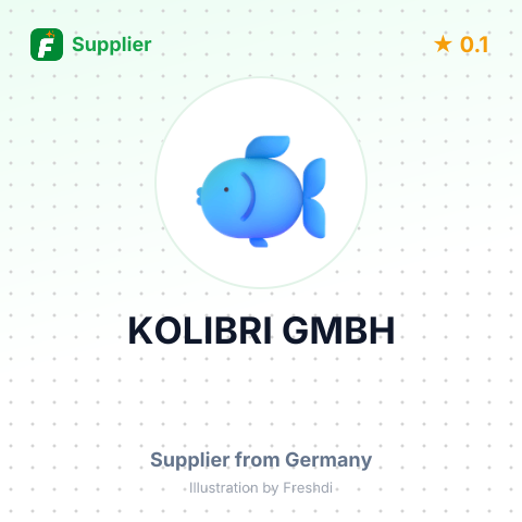 KOLIBRI GMBH – summary card, no photo uploaded yet
