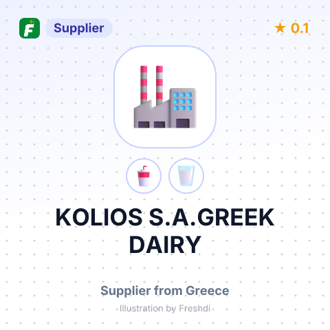 KOLIOS S.A.GREEK DAIRY – summary card, no photo uploaded yet