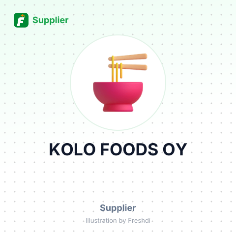 KOLO FOODS OY – summary card, no photo uploaded yet
