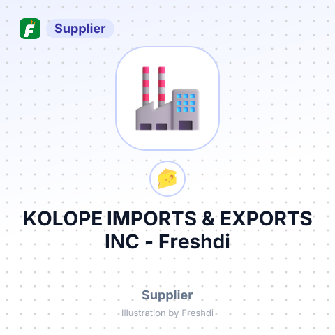 KOLOPE IMPORTS & EXPORTS INC – summary card, no photo uploaded yet