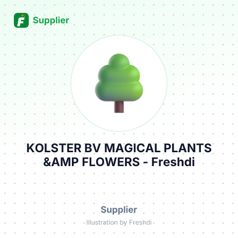 KOLSTER BV MAGICAL PLANTS &AMP FLOWERS – summary card, no photo uploaded yet