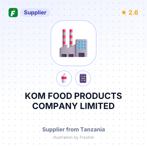 KOM FOOD PRODUCTS COMPANY LIMITED – summary card, no photo uploaded yet