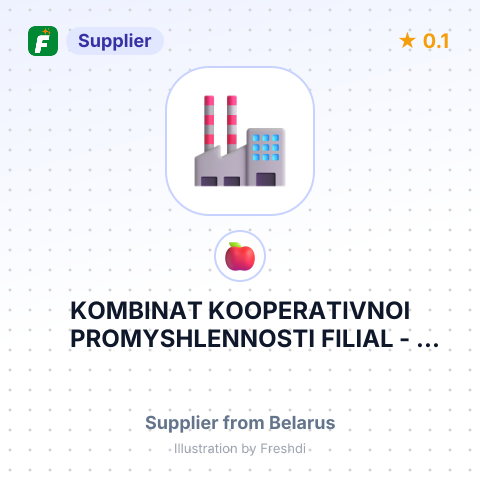 KOMBINAT KOOPERATIVNOI PROMYSHLENNOSTI FILIAL – summary card, no photo uploaded yet